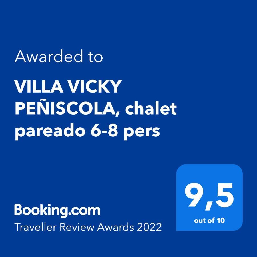 Villa Vicky Peniscola, Chalet Pareado Экстерьер фото